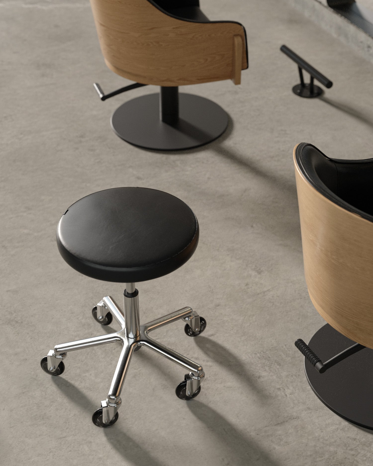 Sillas de peluquería, sillones de peluquería y taburetes de peluquería: ¿cuál es la diferencia?