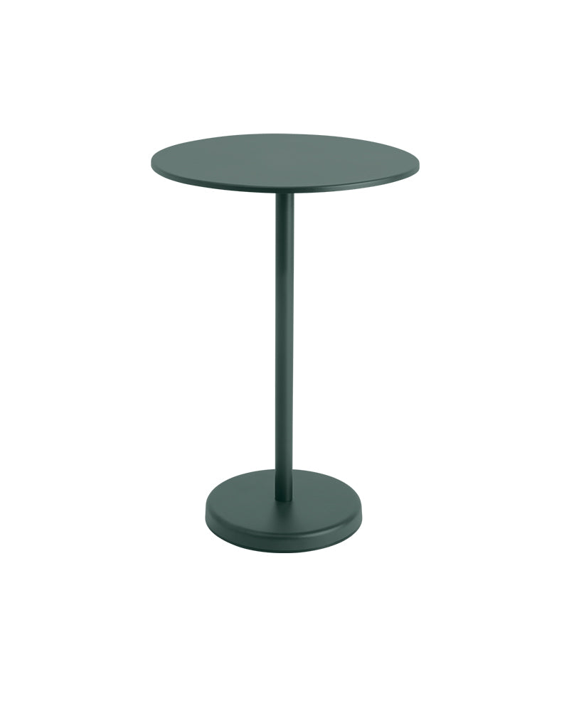Linear - Mesa de bar verde oscuro - Para 2-4 personas