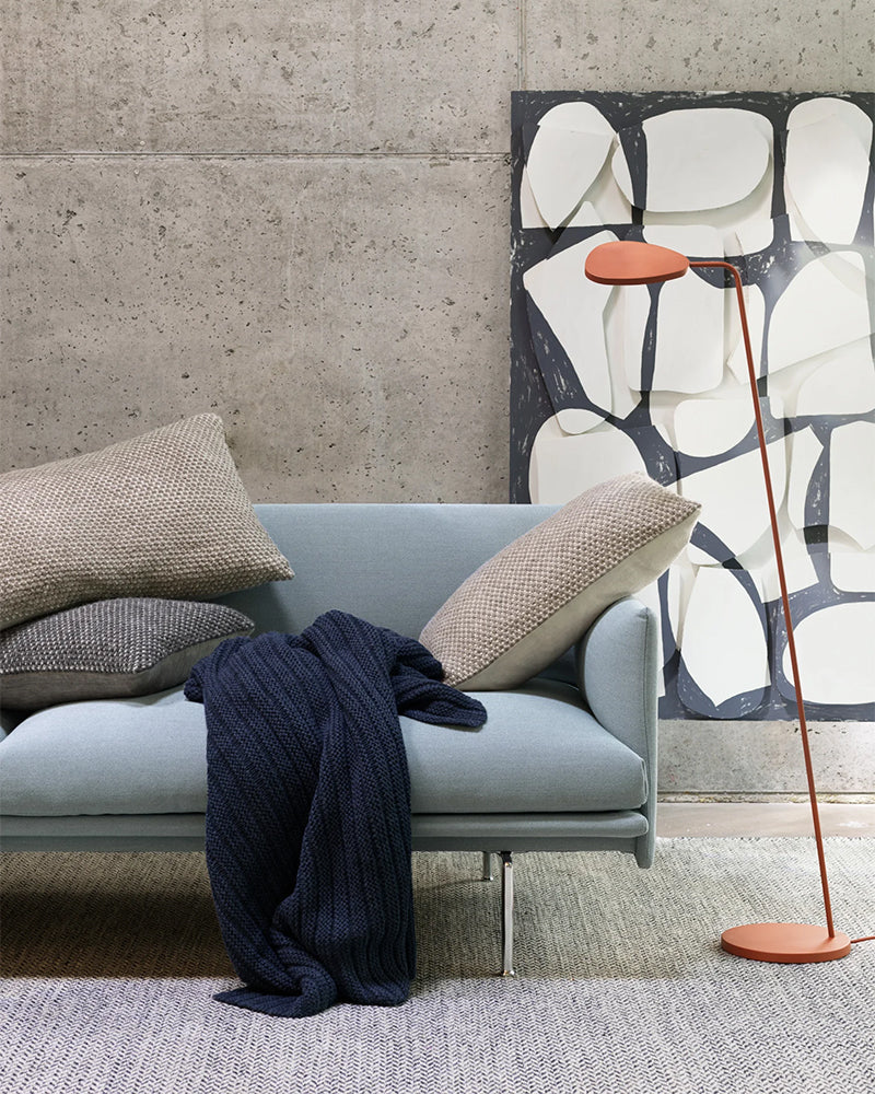 Ample - Manta azul throw