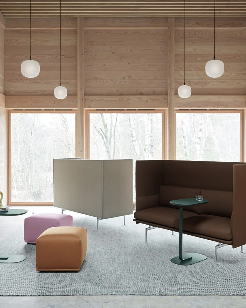 Rime - Lámpara colgante gris - ø12