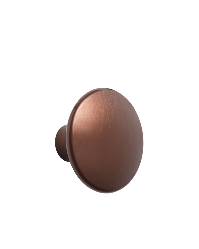 Dots - Perchero de metal umber - ø5