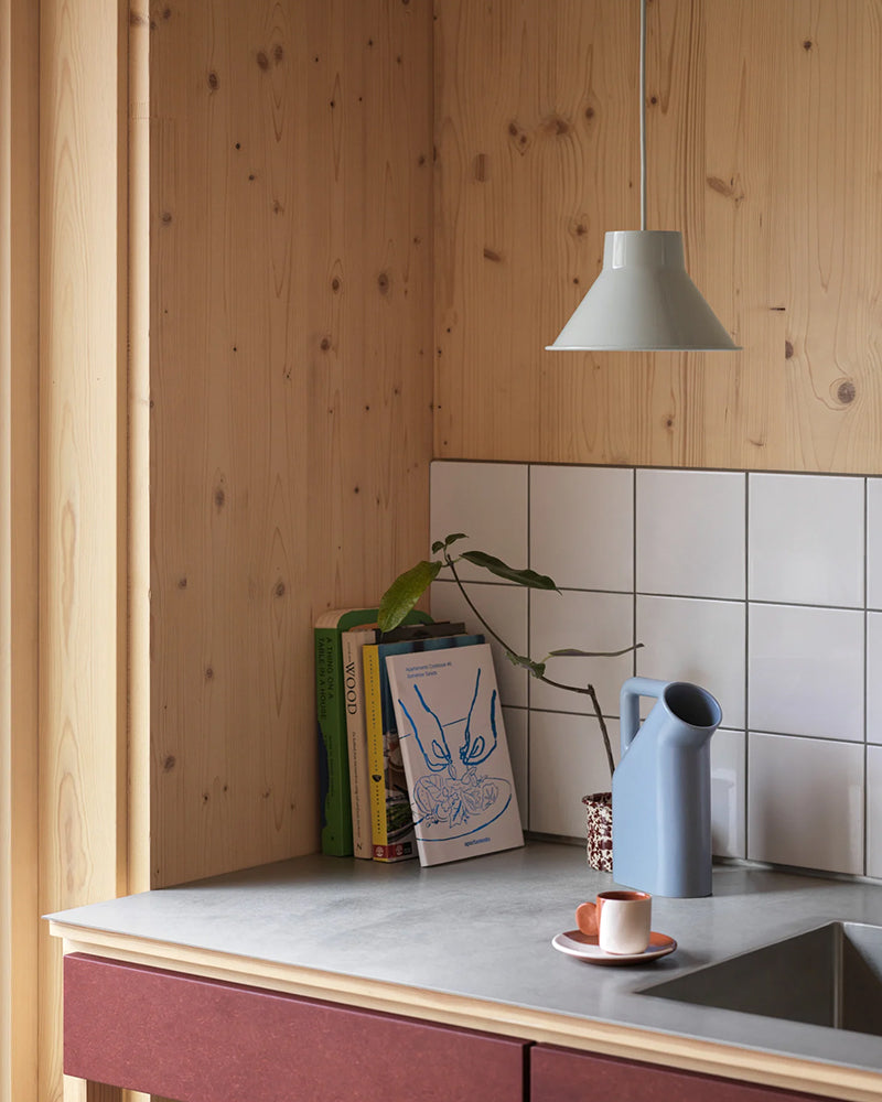 Tub Jug - Jarra azul claro