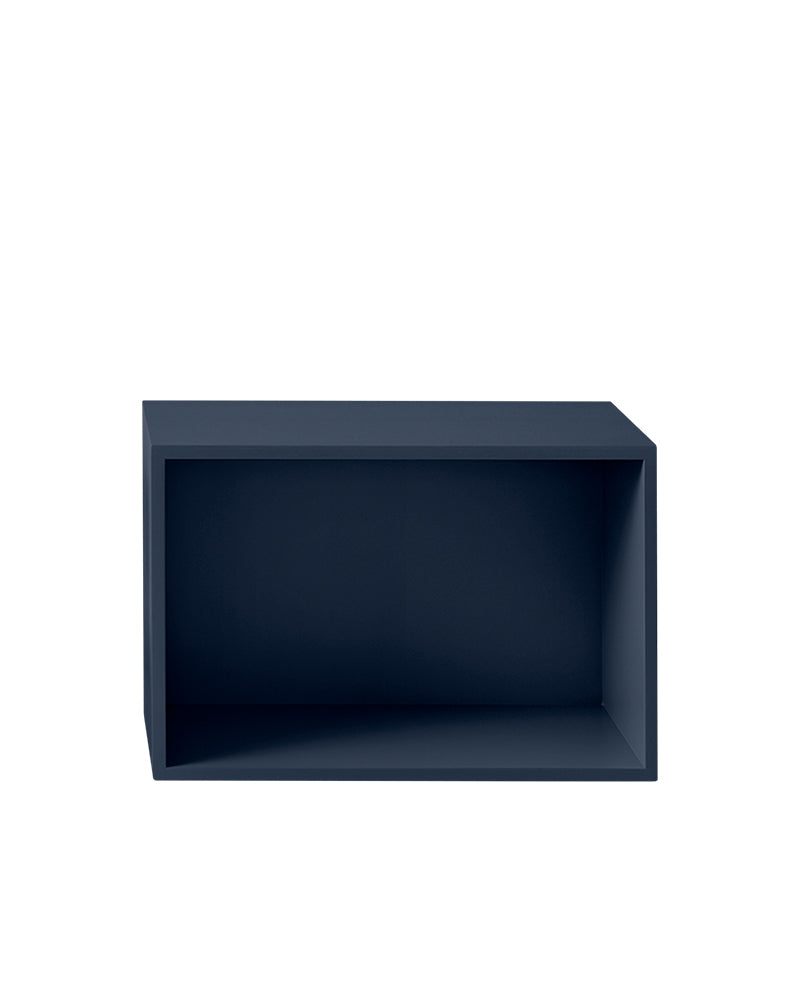 Stacked - Blue shelf without door - Small