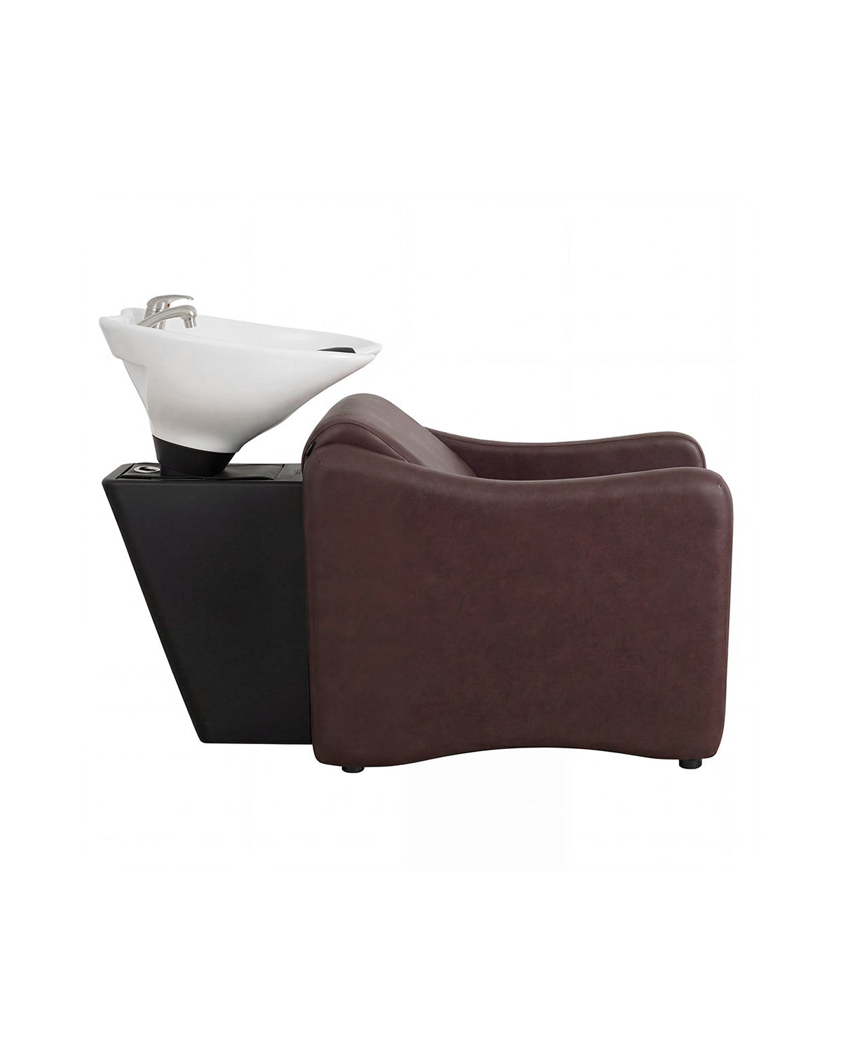 Ava Merlot - Lavacabezas marrón con mezclador cromado