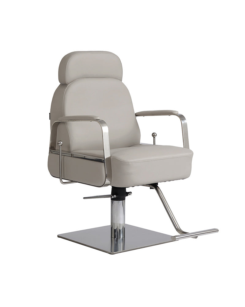 Claudia Stone - Sillón de maquillaje gris