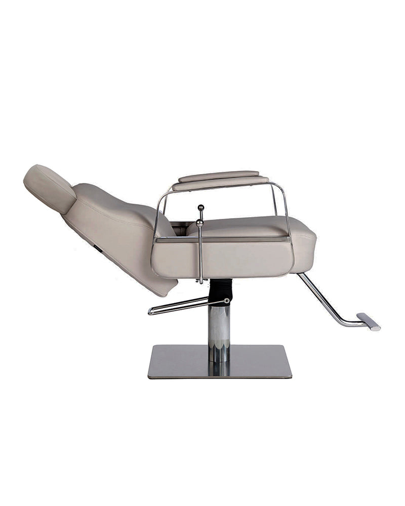 Claudia Stone - Sillón de maquillaje gris