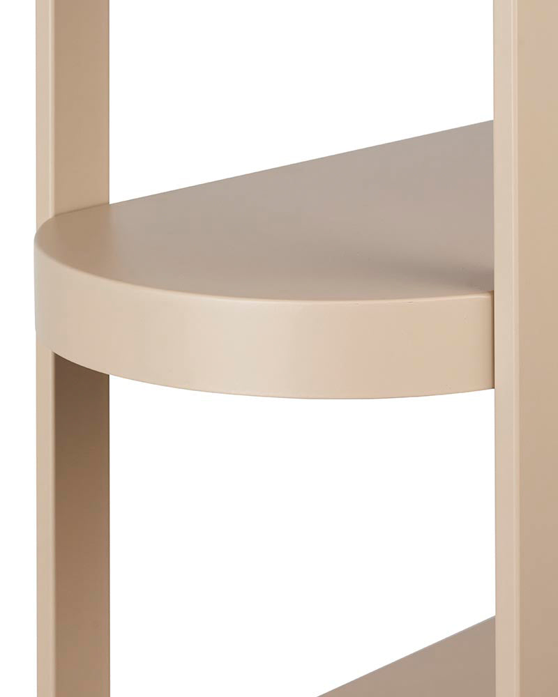Maya - Estantería beige para ventas