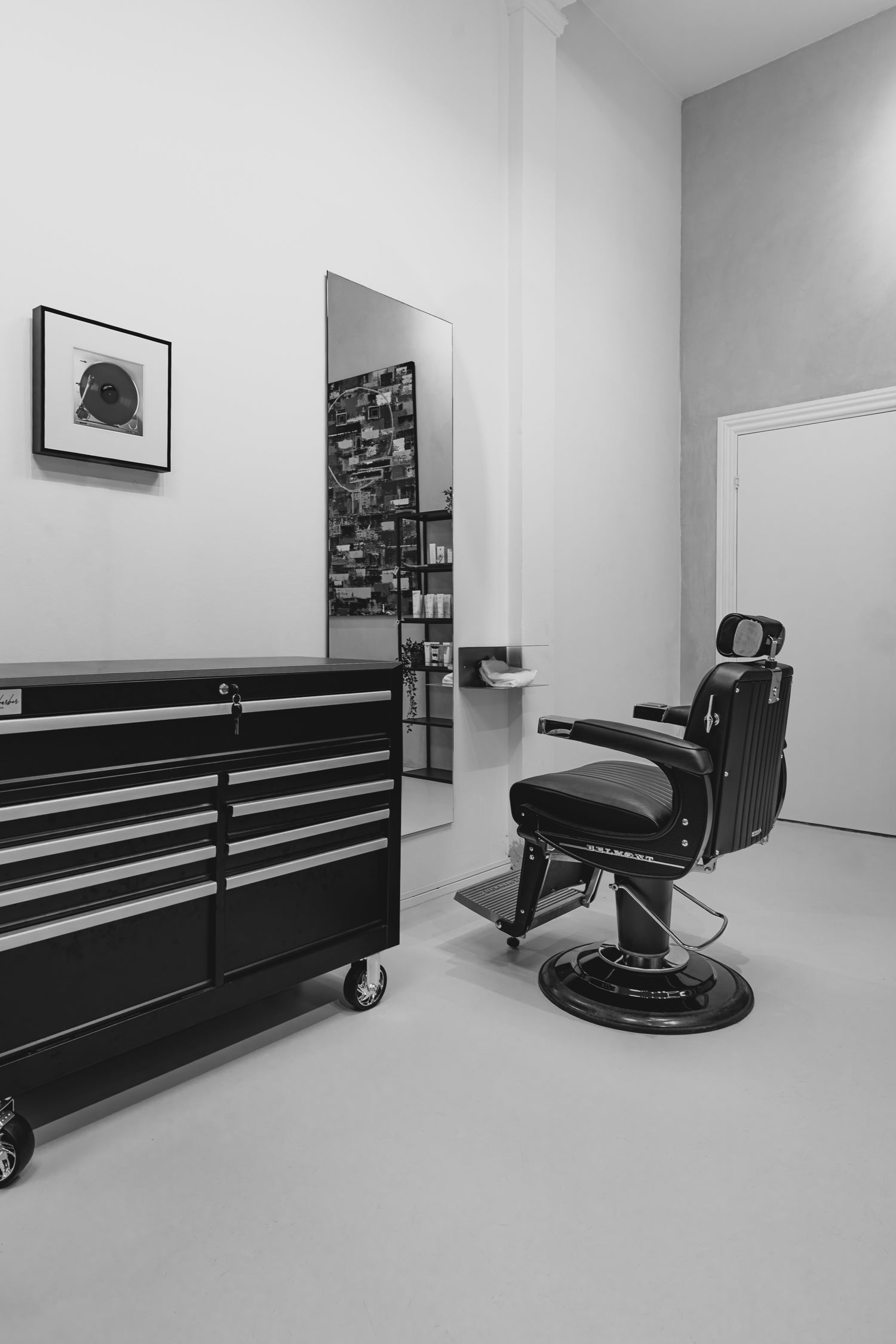 Stack Steel - Estante doble para tocador en acero inoxidable cepillado