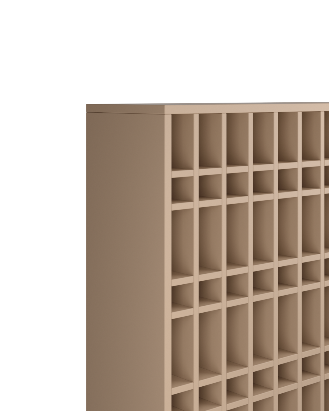 Tubera Colorbar - Estantería para tintes montada en pared - Beige Cappuccino
