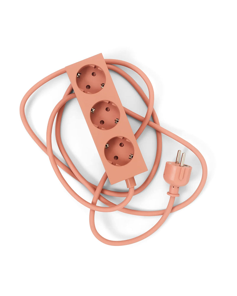 Power Bar Dusty Rose - Cable de extensión rosa - 5 metros