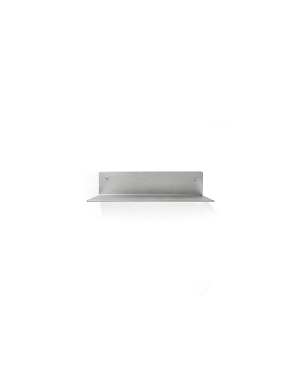 Slim Steel - Estante de 32 cm en acero inoxidable cepillado