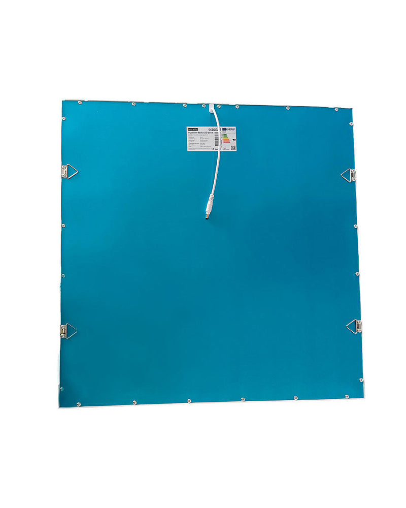 Sun square - iluminación de trabajo blanca 60x60cm con prismático