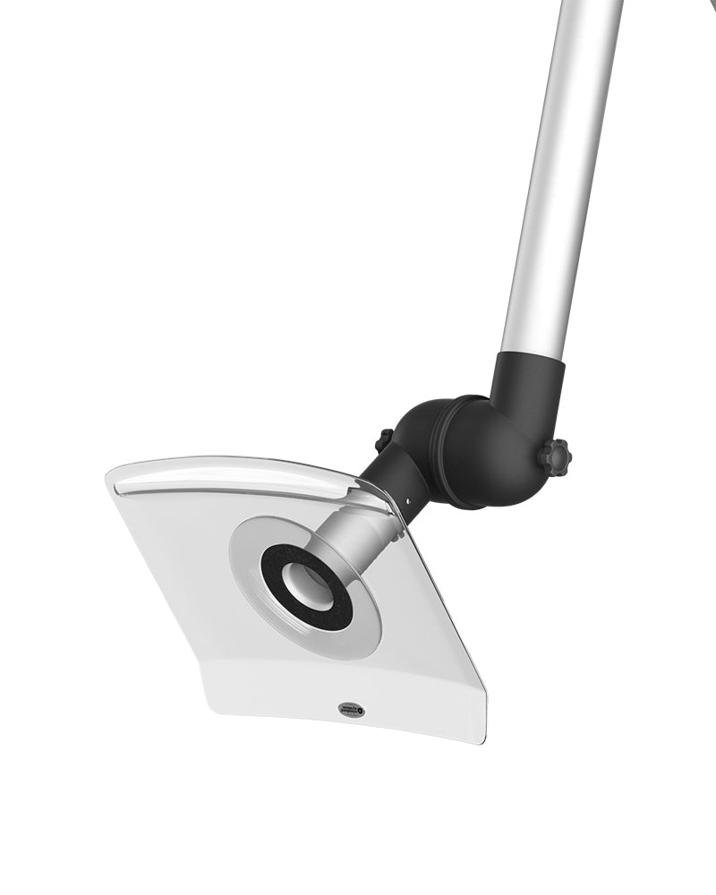 Brazo de extracción negro - Extracción puntual para pared