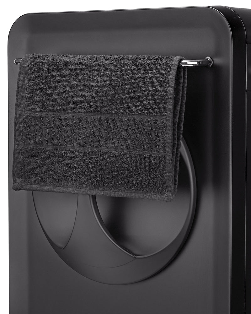 eNOBILE - Carrito de peluquería negro con cerradura