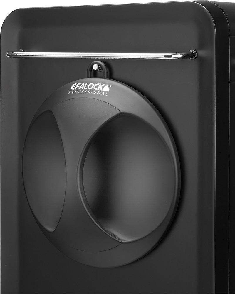 eNOBILE - Carrito de peluquería negro con cerradura